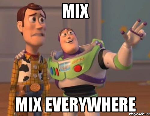 MIX MIX EVERYWHERE, Мем Они повсюду (История игрушек)