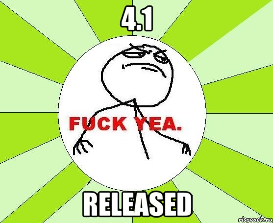 4.1 Released, Мем фак е