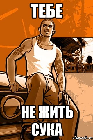 тебе не жить сука, Мем GTA