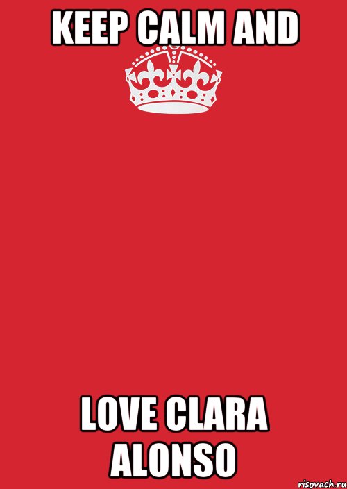 Keep CALM and LOVE Clara Alonso, Комикс Keep Calm 3