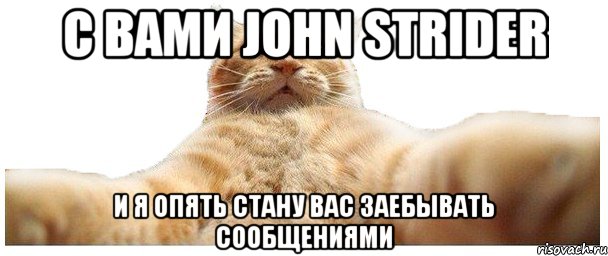 С Вами John Strider и я опять стану вас заебывать сообщениями, Мем   Кэтсвилл