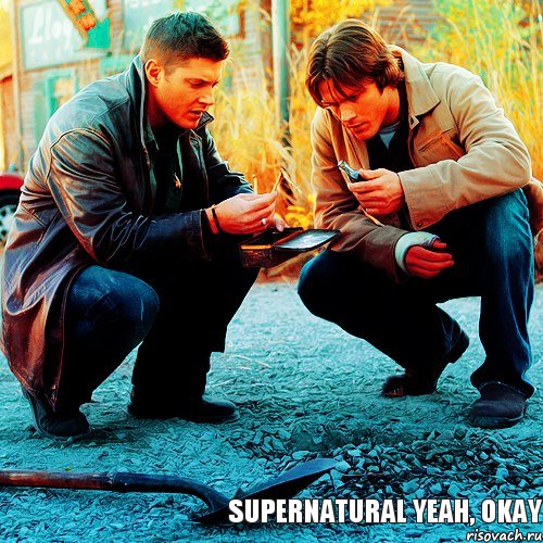 Supernatural Yeah, okay, Комикс  Клад