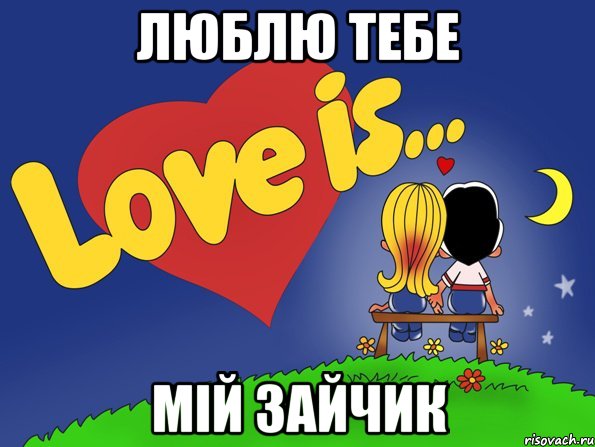 люблю тебе мій зайчик, Комикс Love is