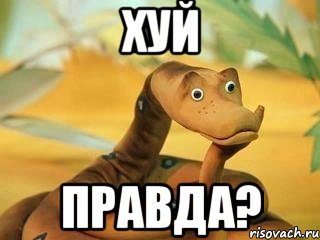 хуй правда?