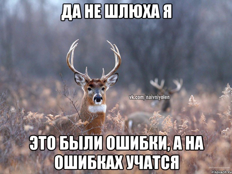 ДА НЕ ШЛЮХА Я ЭТО БЫЛИ ОШИБКИ, А НА ОШИБКАХ УЧАТСЯ