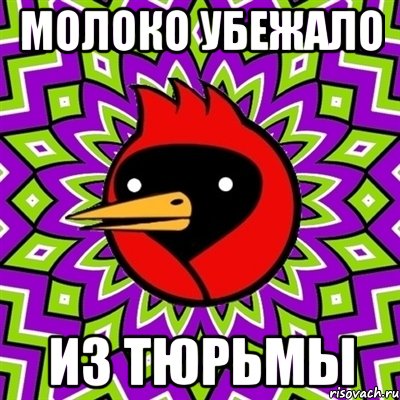 Молоко убежало из тюрьмы, Мем Омская птица