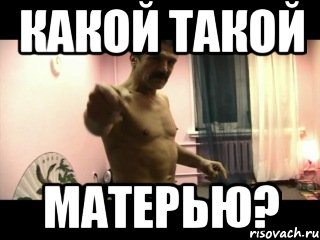 КАКОЙ ТАКОЙ МАТЕРЬЮ?