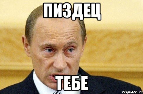 Пиздец Тебе, Мем путин