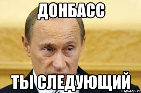 Донбасс Ты следующий, Мем путин