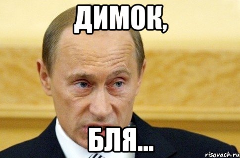 Димок, бля..., Мем путин