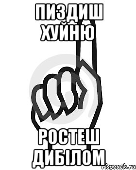 ПИЗДИШ ХУЙНЮ РОСТЕШ ДИБІЛОМ, Мем Сейчас этот пидор напишет хуйню