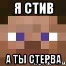 Я Стив А ты стерва