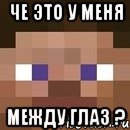 че это у меня между глаз ?, Мем стив