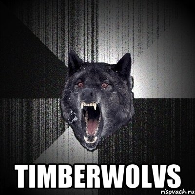  TimberWolvs, Мем Сумасшедший волк