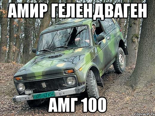 амир ГЕЛЕНДВАГЕН АМГ 100, Мем типичный водитель ВАЗ-2121