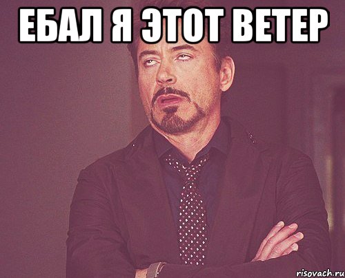 ебал я этот ветер , Мем твое выражение лица