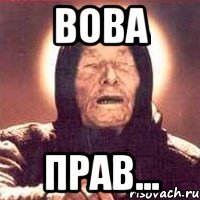 Вова Прав..., Мем Ванга (цвет)