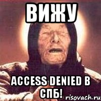 вижу Access Denied в СПб!, Мем Ванга (цвет)