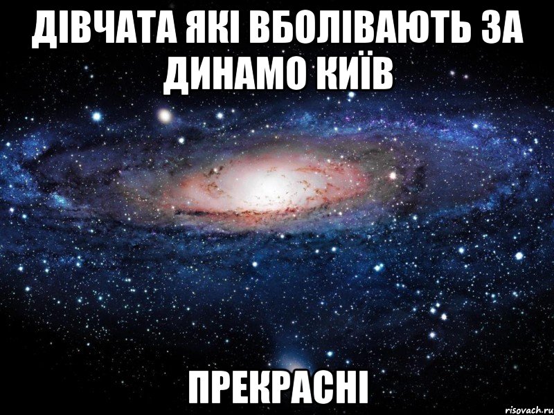 Дівчата які вболівають за Динамо Київ Прекрасні, Мем Вселенная