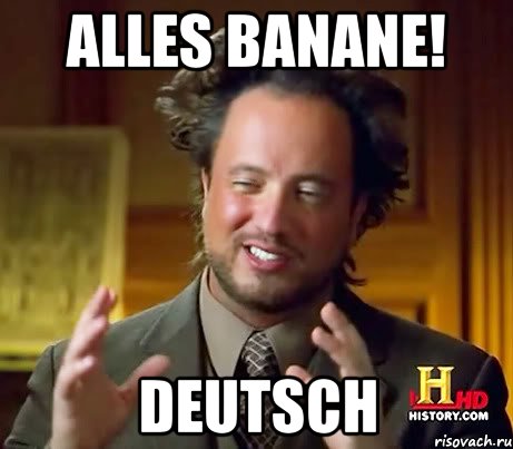 Alles Banane! Deutsch, Мем Женщины (aliens)