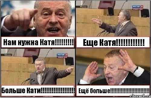 Нам нужна Катя!!!!!!!!! Еще Катя!!!!!!!!!!!! Больше Кати!!!!!!!!!!!!!!!!!!! Ещё больше!!!!!!!!!!!!!!!!!!!!!!!!!!, Комикс жиреновский