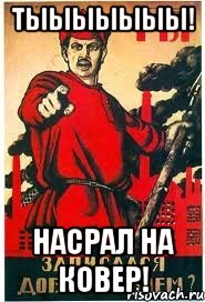 Тыыыыыыы! НАсрал на ковер!, Мем А ты записался добровольцем