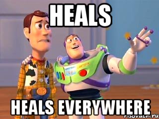 heals heals everywhere, Мем Они повсюду (История игрушек)