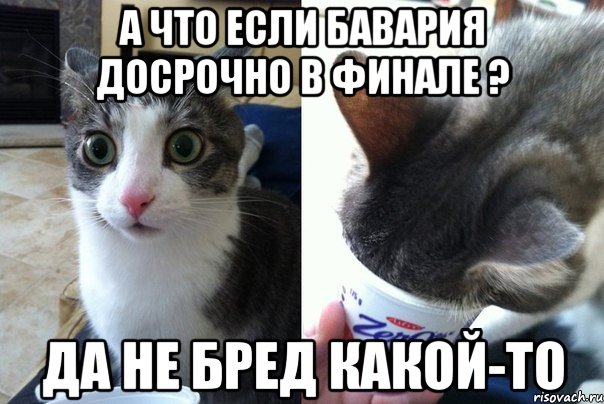 А ЧТО ЕСЛИ БАВАРИЯ ДОСРОЧНО В ФИНАЛЕ ? ДА НЕ БРЕД КАКОЙ-ТО, Комикс  Да не бред-какой-то (2 зоны)