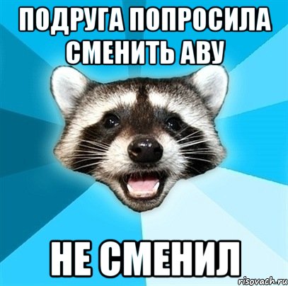 Подруга попросила сменить аву не сменил, Мем Енот-Каламбурист