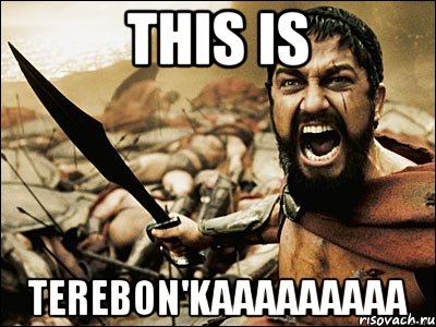 THIS IS TEREBON'KAAAAAAAAA, Мем Это Спарта