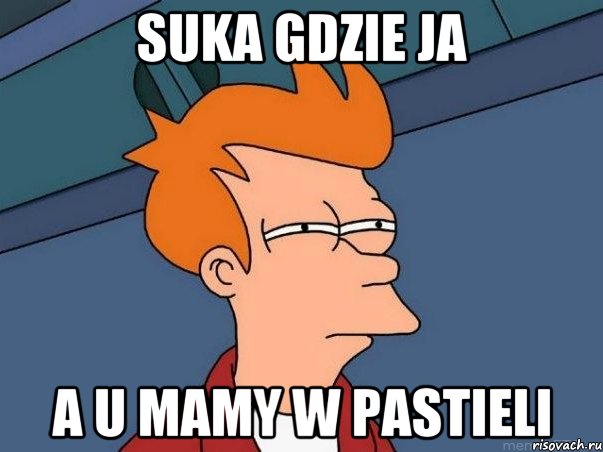 suka gdzie ja a u mamy w pastieli, Мем  Фрай (мне кажется или)