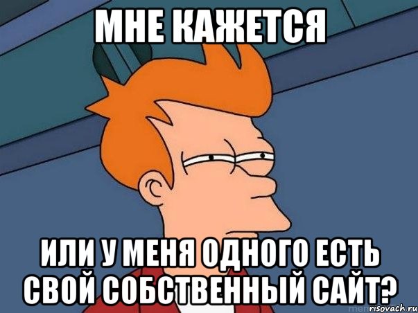 мне кажется или у меня одного есть свой собственный сайт?, Мем  Фрай (мне кажется или)