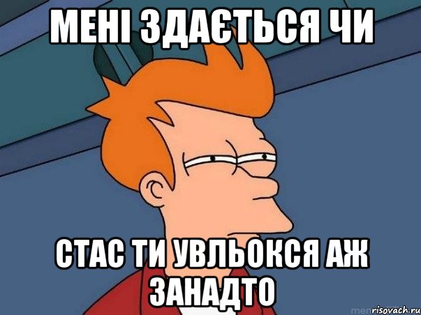 мені здається чи стас ти увльокся аж занадто, Мем  Фрай (мне кажется или)