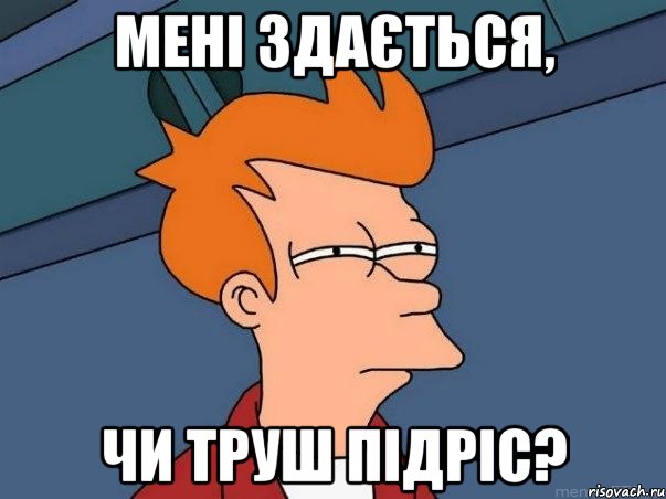 МЕНІ ЗДАЄТЬСЯ, ЧИ ТРУШ ПІДРІС?, Мем  Фрай (мне кажется или)