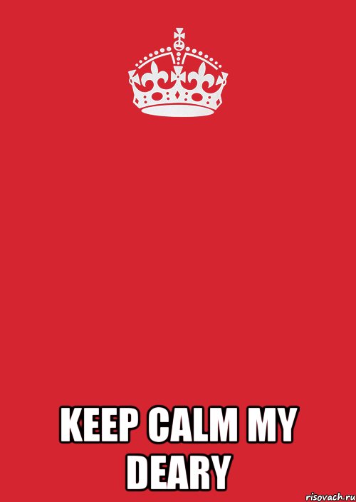  Keep Calm My Deary, Комикс Keep Calm 3