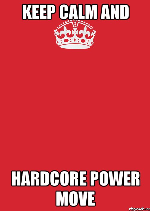 Keep Calm and Hardcore Power Move, Комикс Keep Calm 3