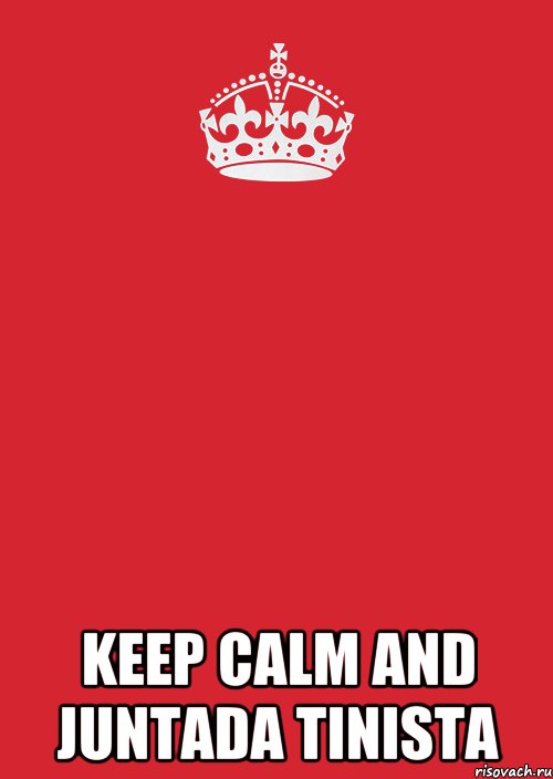  KEEP CALM AND JUNTADA TINISTA, Комикс Keep Calm 3