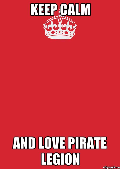 keep Calm and Love pirate legion, Комикс Keep Calm 3