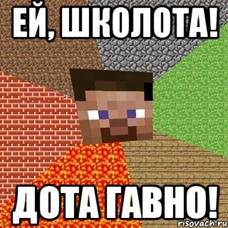 Ей, школота! Дота гавно!, Мем Миникрафтер