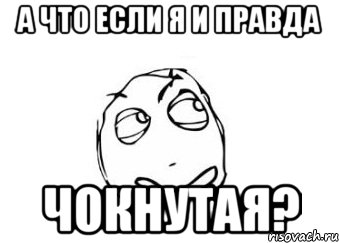 А ЧТО ЕСЛИ Я И ПРАВДА ЧОКНУТАЯ?, Мем Мне кажется или