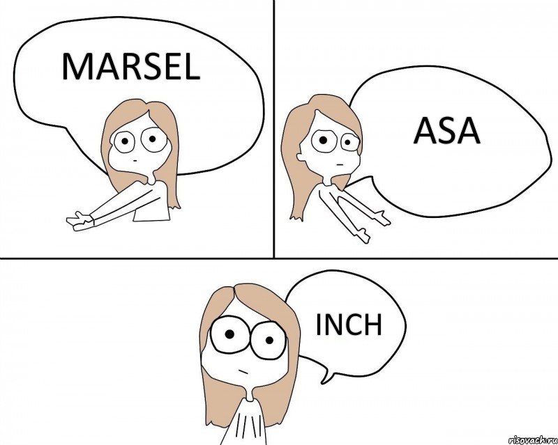 Marsel Asa Inch, Комикс Не надо так