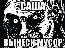 Саша Вынеси мусор
