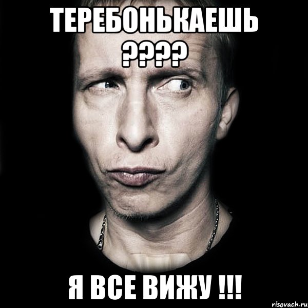 ТЕРЕБОНЬКАЕШЬ ???? Я ВСЕ ВИЖУ !!!, Мем  Типичный Охлобыстин