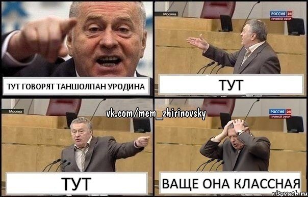 Тут говорят Таншолпан уродина тут тут ваще она классная, Комикс Жирик