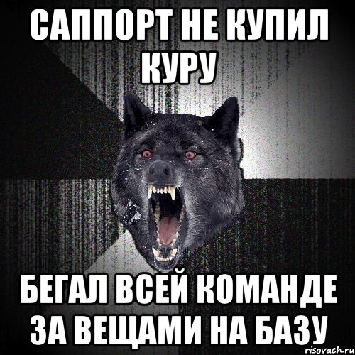 САППОРТ НЕ КУПИЛ КУРУ БЕГАЛ ВСЕЙ КОМАНДЕ ЗА ВЕЩАМИ НА БАЗУ