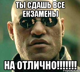 Ты сдашь все екзамены на отлично!!!!!!!, Мем  а что если я скажу тебе