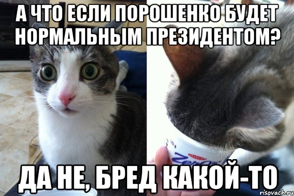 А что если Порошенко будет нормальным президентом? Да не, бред какой-то, Комикс  Да не бред-какой-то (2 зоны)