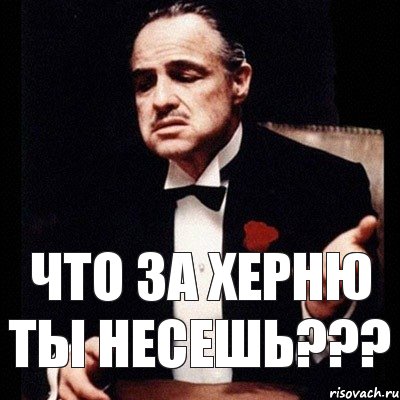 Что за херню ты несешь???