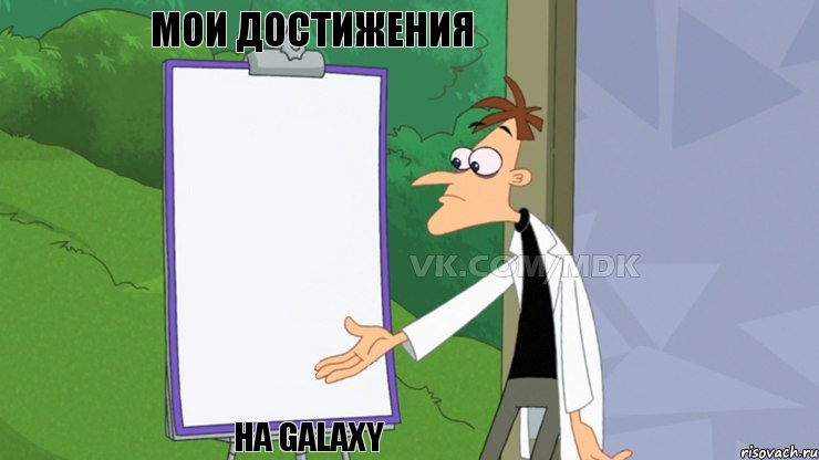 Мои достижения на GalaxY