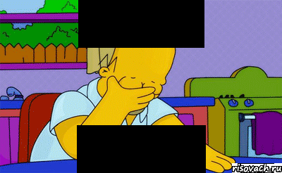 парарп апрапр, Мем Homer simpson facepalm